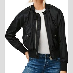 FP Midnight Bomber Jacket w/Zipper and Pockets